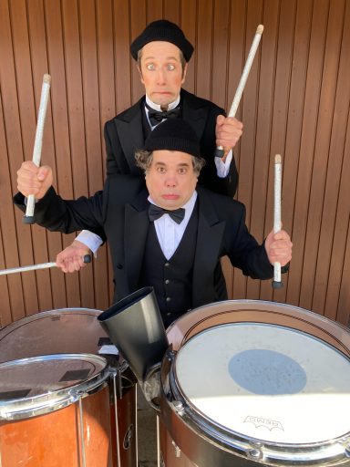 Comedy Drum Jonglage Show